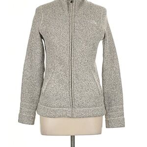 The North Face Heather Gray Fleece Jacket